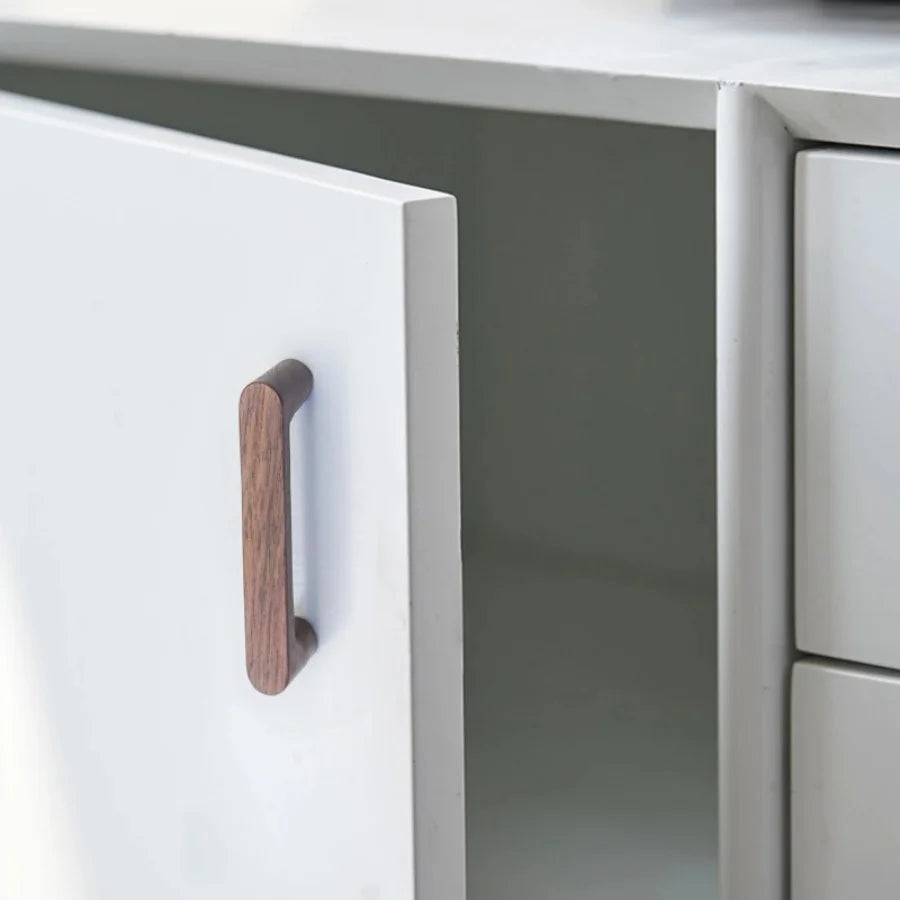Nordic Houten Deurknoppen – Stijlvolle Handgrepen voor Kast en Meubels-Novormo