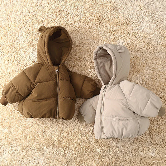 Pluche Baby Winterjas-Novormo