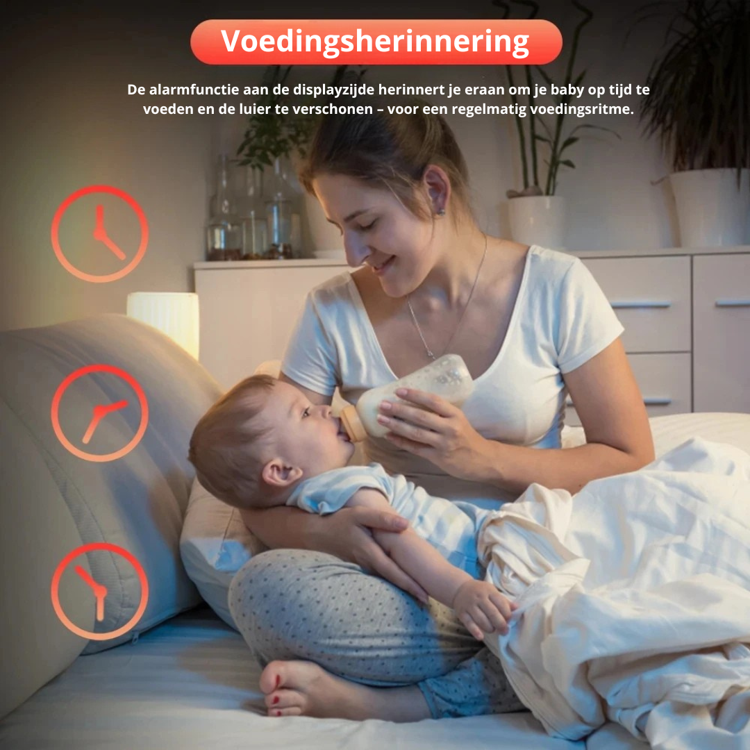 Babyfoon met Camera – Draadloos & 3.5 Inch Scherm