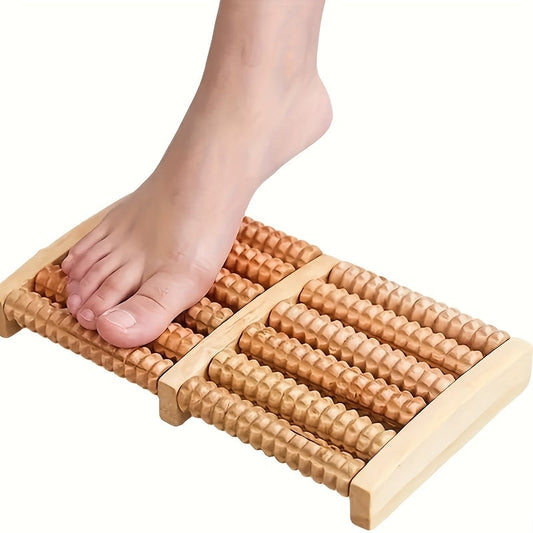 Houten Voetroller voor Ontspanning en Spierontlasting