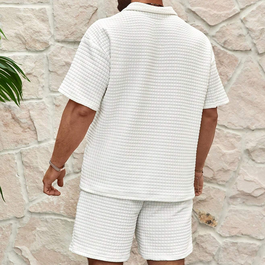 Zomerset Heren – Polo met Short in Luchtige Stof