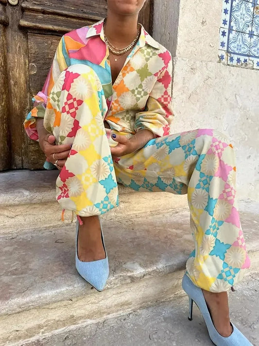 Tropische Dames Zomerset met Jurk