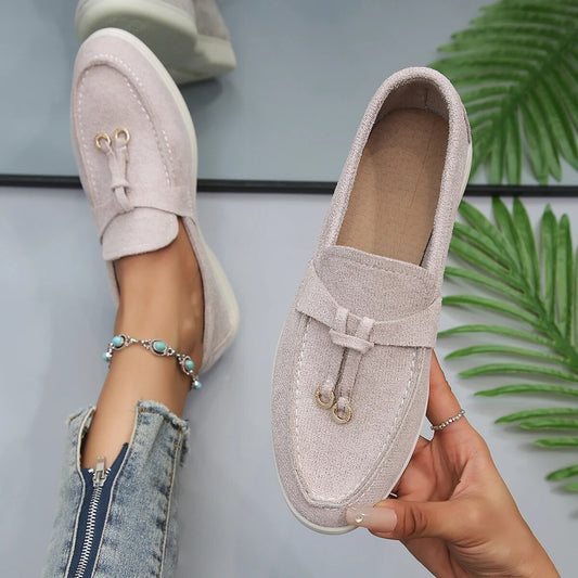 Suède Loafers voor Dames – Comfortabel & Elegant Instapmodel