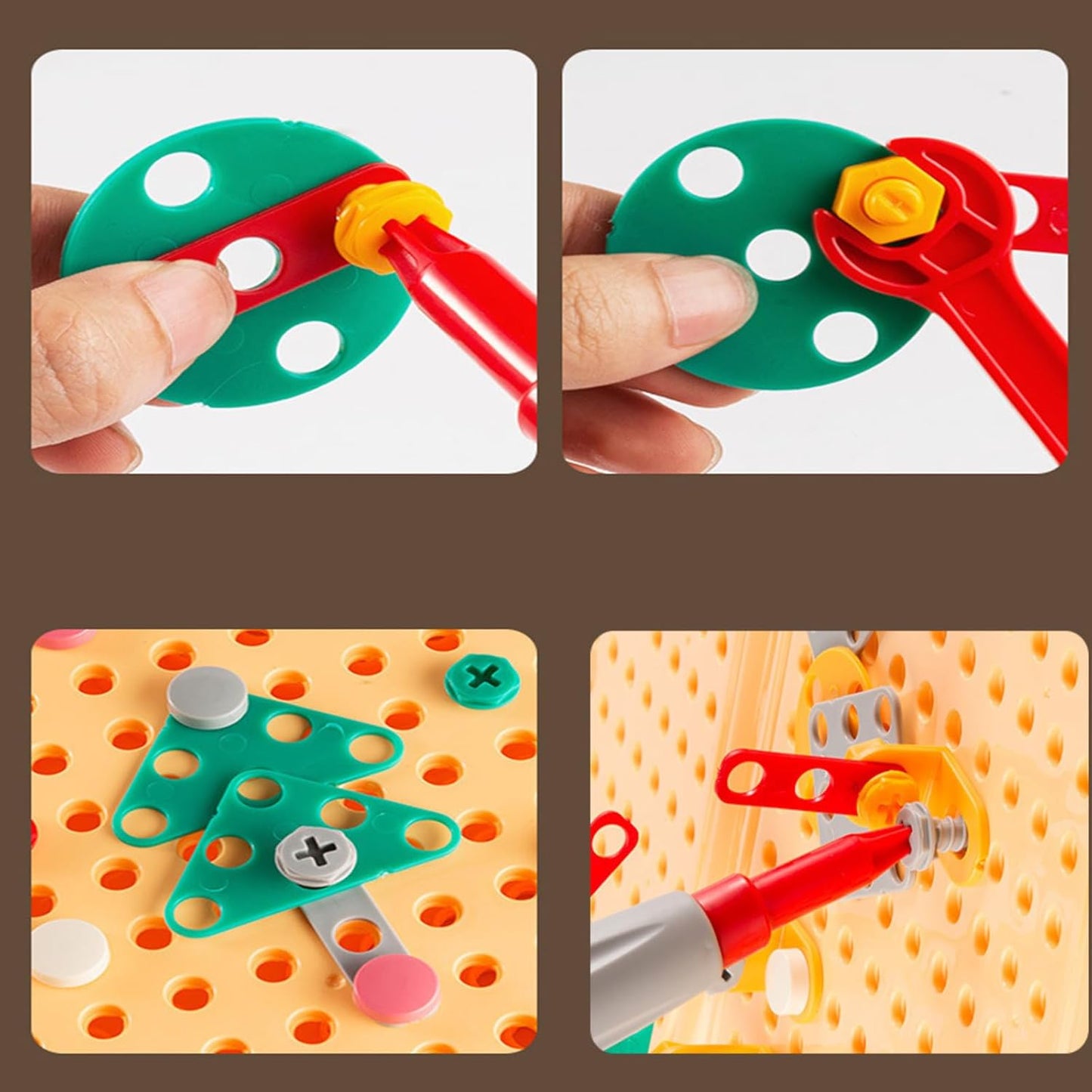 Educatieve Bouwset voor Kinderen – Creatief & Motorisch Ontwikkelend