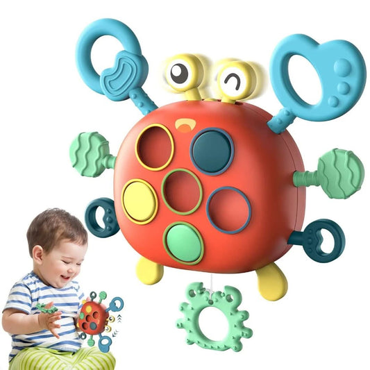 Sensorische Krab – Bewegend Speelgoed voor Baby’s en Peuters