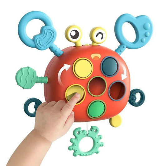 Sensorische Krab – Bewegend Speelgoed voor Baby’s en Peuters