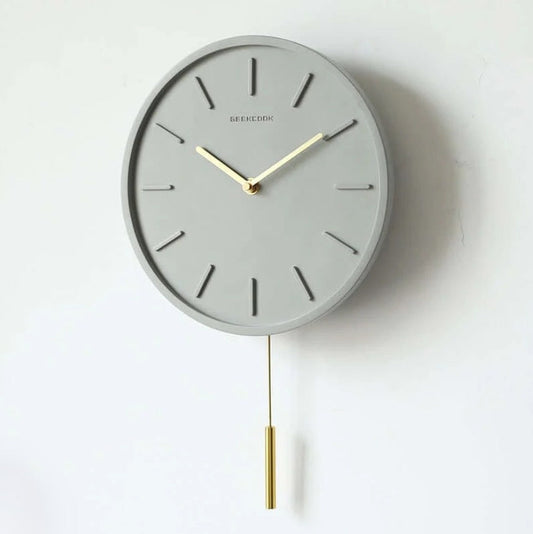 Strakke Wandklok in Minimalistisch Design – Modern en Tijdloos